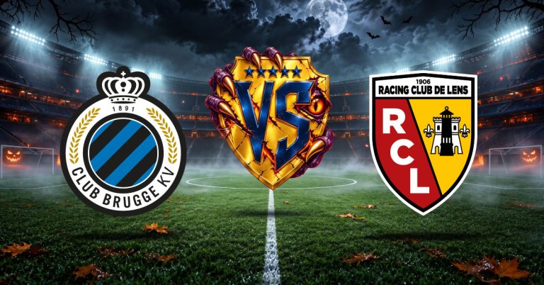 Brujas vs Lens, mira las cuotas y pronósticos con estadísticas hoy por Champions League 2026 en MasterBets365.