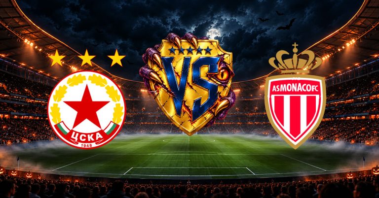 CSKA Sofia vs AS Monaco, ver las cuotas y pronósticos con estadísticas por Conference League 2026 en MasterBets365.