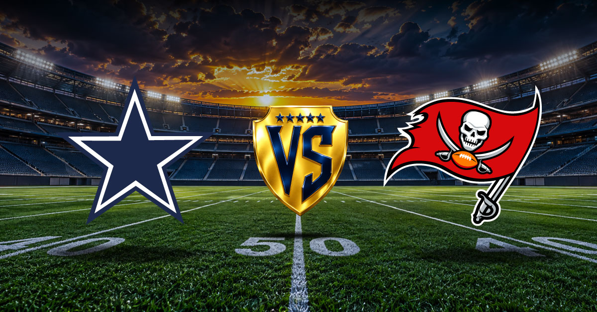 Este jueves 8 de octubre, Cowboys vs Buccaneers se enfrentan en el AT&T Stadium para disputar la quinta jornada del campeonato en la NFL.