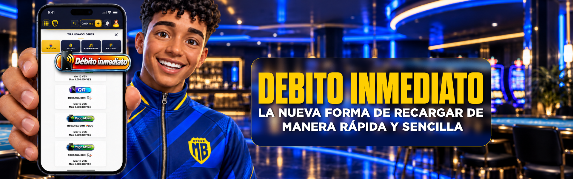 DEBITO INMEDIATO -masterbets365
