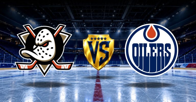 Ducks vs Oilers, mira las cuotas y mejores pronósticos con estadísticas gratis por NHL 2026 en MasterBets365.