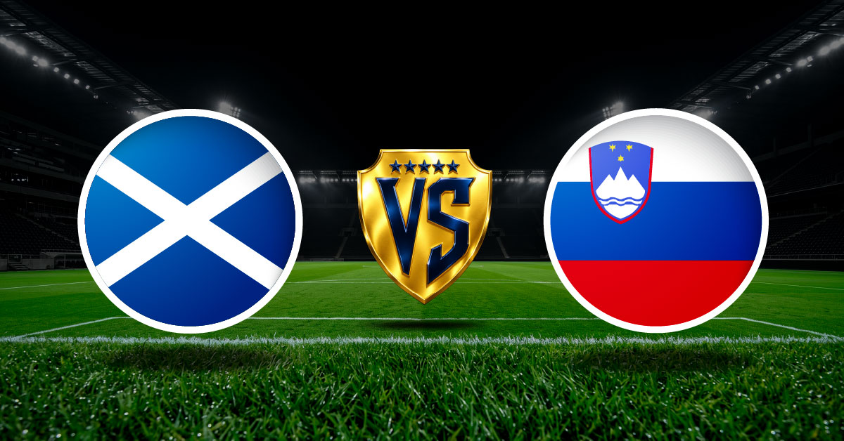 Escocia vs Eslovenia, mira las cuotas y pronósticos con estadísticas gratis por Nations League 2026 en MasterBets365.