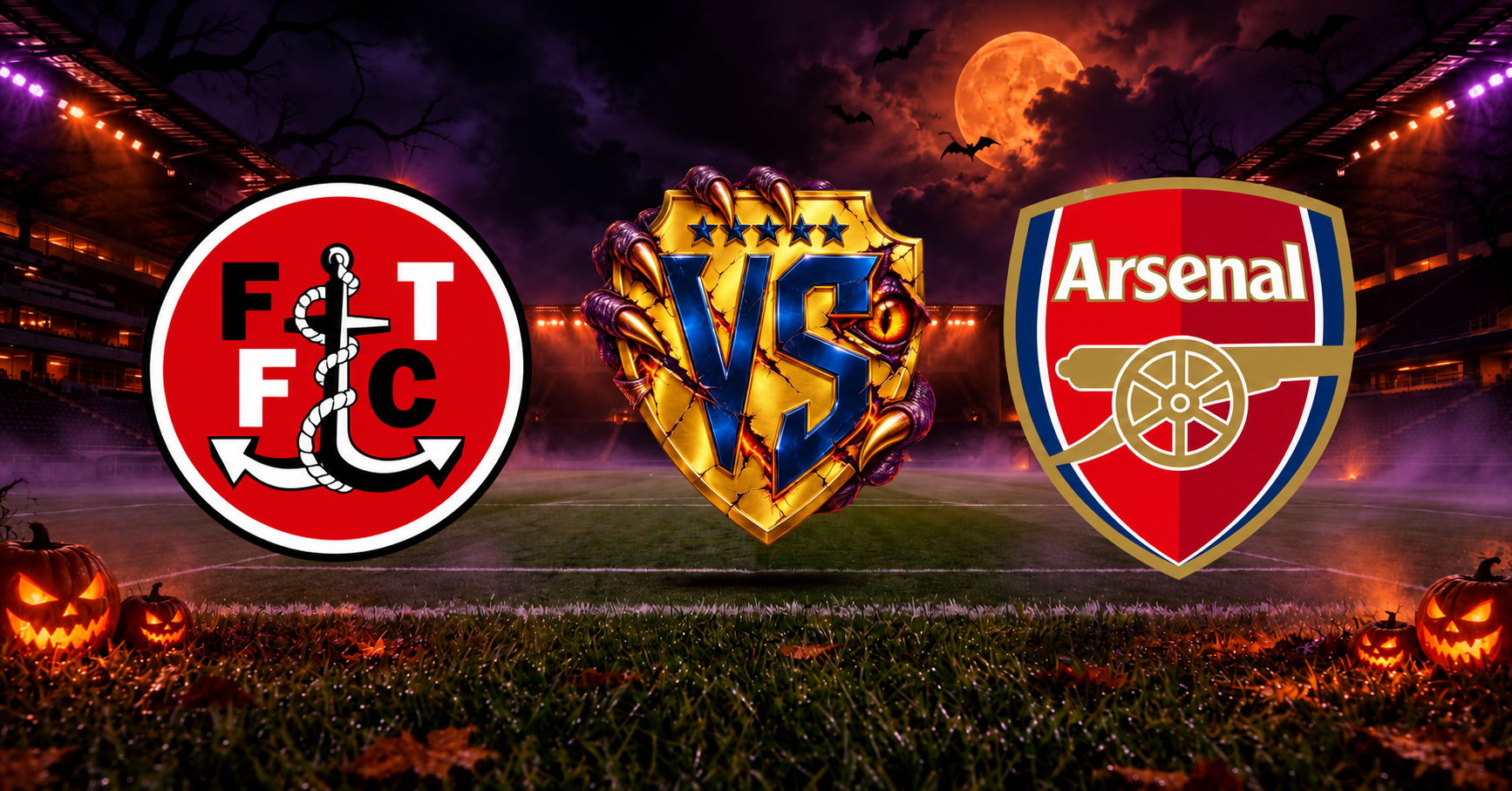 Otro de los choques de este martes 27 de octubre será el de Fleetwood vs Arsenal, en la cuarta ronda de la EFL Cup.