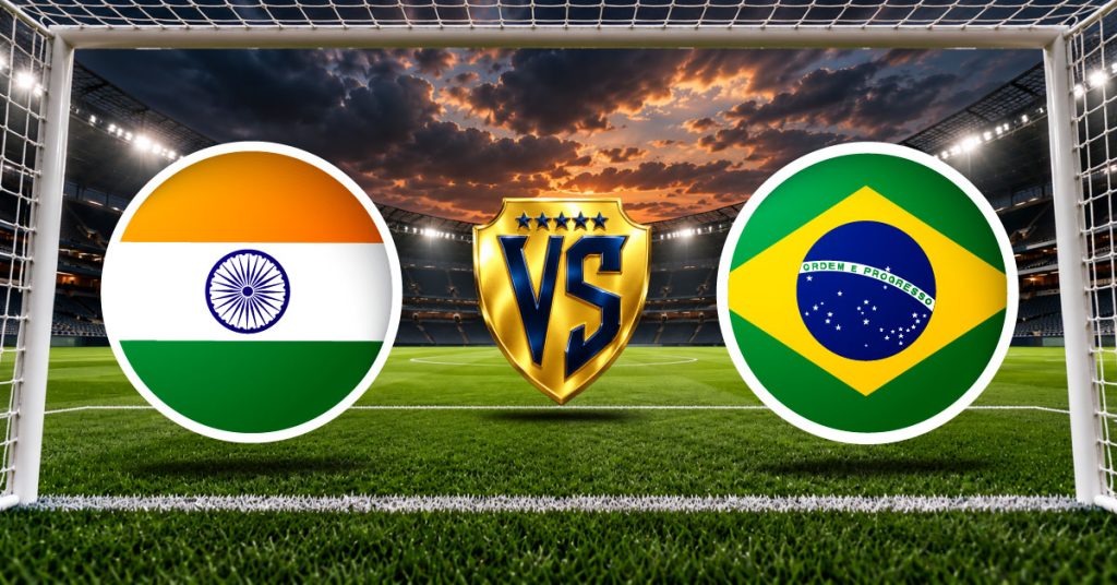 India vs Brasil, ver las cuotas y pronósticos con estadísticas gratis por Amistoso internacional 2026 FIFA en MasterBets365.