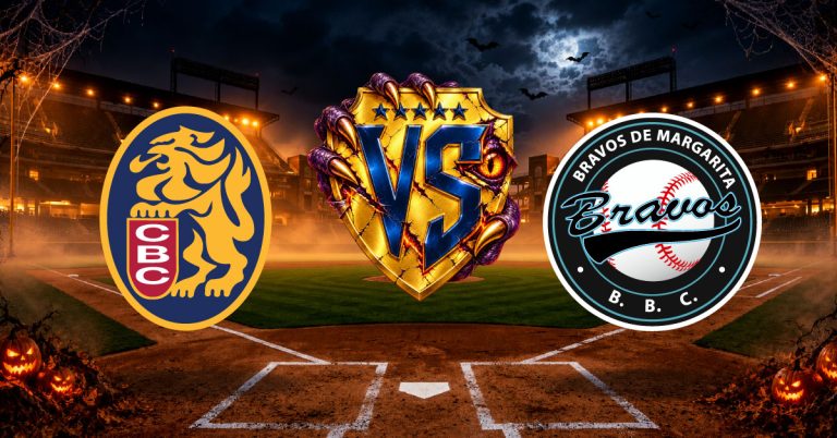 Este 15 de octubre, Leones vs Bravos se ven las caras para disputar un vibrante duelo en suelo insular en esta campaña 2026-27 de la LVBP.