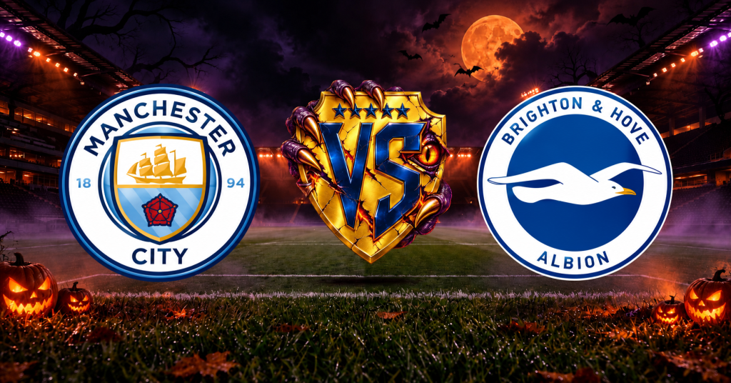 Manchester City vs Brighton se verán las caras en la EFL Cup. ¡Haz click y conoce nuestros pronósticos deportivos gratis!