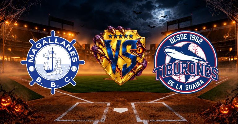 Este miércoles 21 de octubre, Navegantes vs Tiburones se ven de nuevo las caras para seguir con la acción de esta campaña 2026-27 de la LVBP.