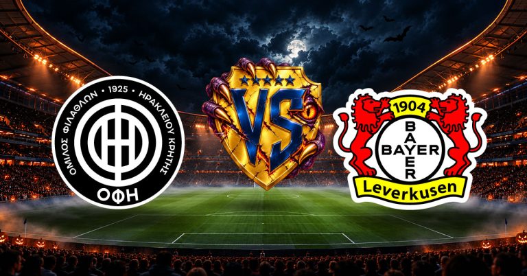 Revisa el pronóstico de OFI Creta vs Bayer Leverkusen por la Europa League y las estadísticas de este encuentro en MasterBets365.