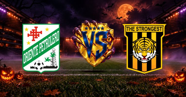 Oriente Petrolero vs The Strongest, mira las cuotas y pronósticos con estadísticas por Liga Boliviana 2026 en MasterBets365.