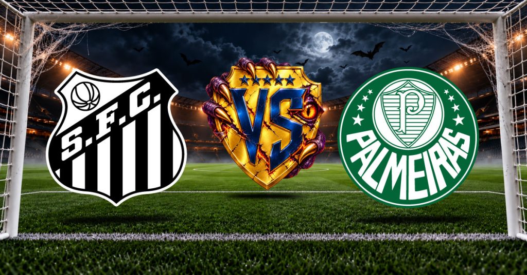 Santos vs Palmeiras se enfrentan en el Estadio Urbano Caldeira para disputar la jornada 33 del campeonato en el Brasileirao.