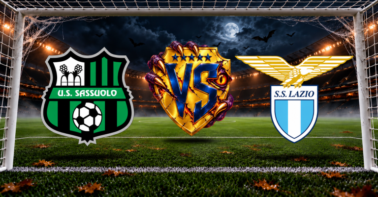 Sassuolo vs Lazio se enfrentan en el MAPEI Stadium para disputar la novena jornada del campeonato en la Serie A.