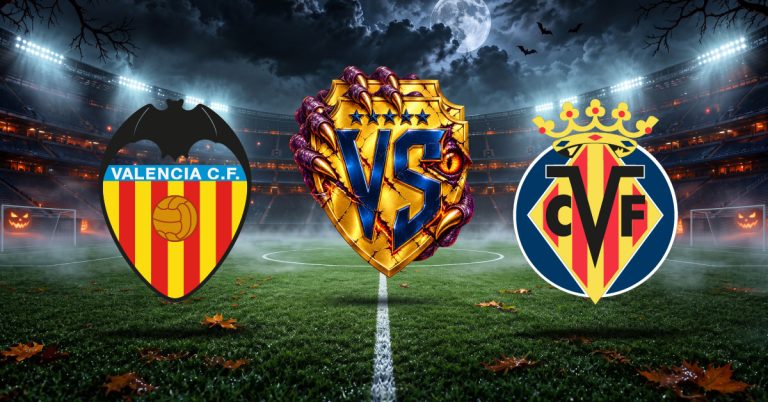 Valencia vs Villarreal se enfrentan en el Estadio de Mestalla para disputar la jornada 10 del campeonato en LaLiga.