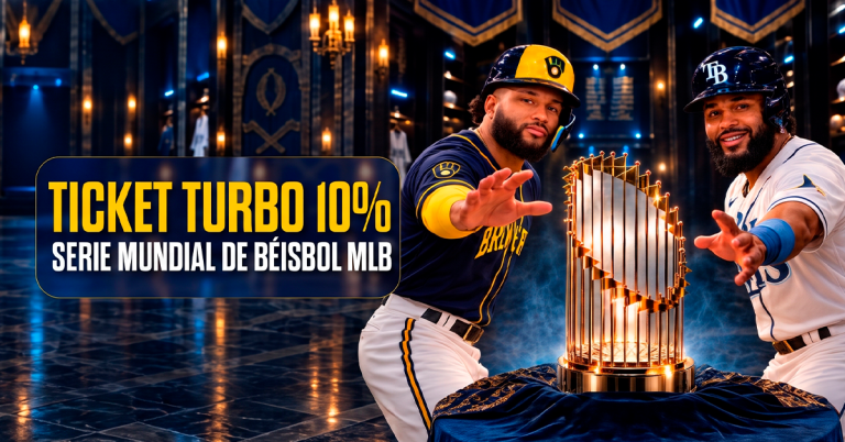 Serie Mundial: Multiplica tus emociones con el Ticket Turbo 10% de MasterBets365